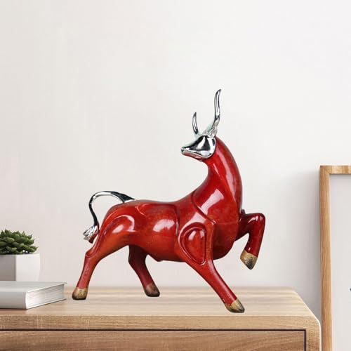Objet déco taureau géométrique pour cadeau crémaillère chic - 5