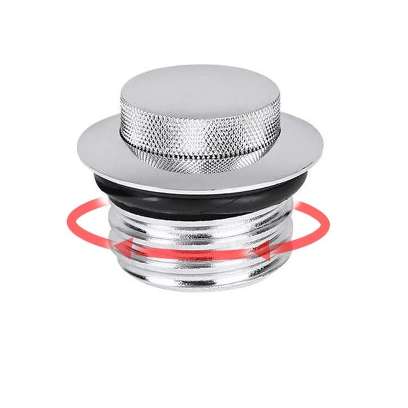 Bouchon réservoir gaz moto en aluminium usiné pour Sportster XL1200 et Softail