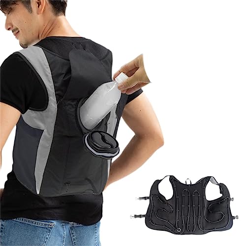 Amazon.co.jp: ブレイン 水冷ベスト[服のみ] 保冷剤2個サービスで付属