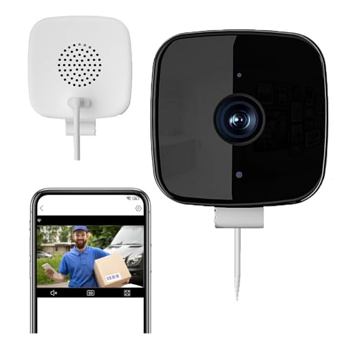 Telecamera di sicurezza for finestre Smart 2K Plus 2026 | Telecamere for interni da 2,4 GHz e 5 GHz con visione notturna a colori, avvisi di movimento | 7 giorni su 7 for la sicurezza domestica