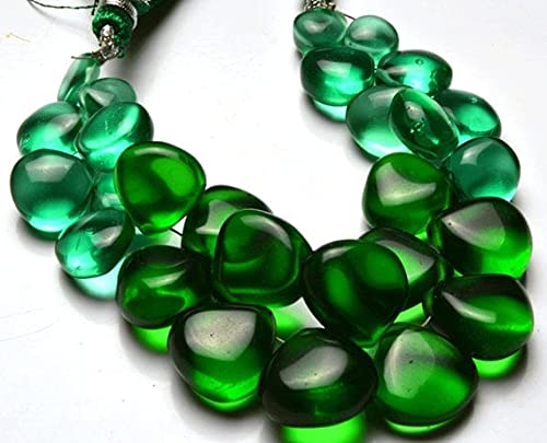 Perles quartz hydro vert apatite pour remplacer des pierres ternes en bijouterie