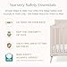 Delta Children Lola 6-in-1 Convertible Crib - Converts from Baby Crib to Toddler Bed, Daybed, Sofa Bed and Full-Size Bed with and Without Footboard, Fits Standard Full-Size Crib Mattress, Soft Beige