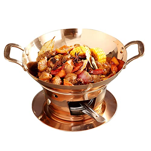 Conjunto de chafers e buffet comercial, bandeja de aquecimento de aço inoxidável com suportes de com