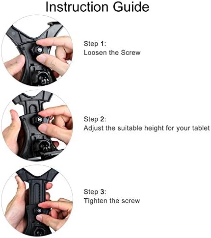 Linkstyle Car Tablet Holder for CD Slot 7-11 inch, Universal 360° Rotation CD Player Slot Tablet Mount Compatible for iPad 9.7 10.5 iPad Air Mini 2 3 4 iPhone Samsung Galaxy etc