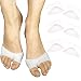 Bunion Corrector Foot Sleeves - Gel Forefoot Pads for Ball of Foot Metatarsal Cushioning and Protection. Diabetic Foot Care to Help Toe Calluses Corns Blisters, Mortons Neuroma or Sesamoiditis