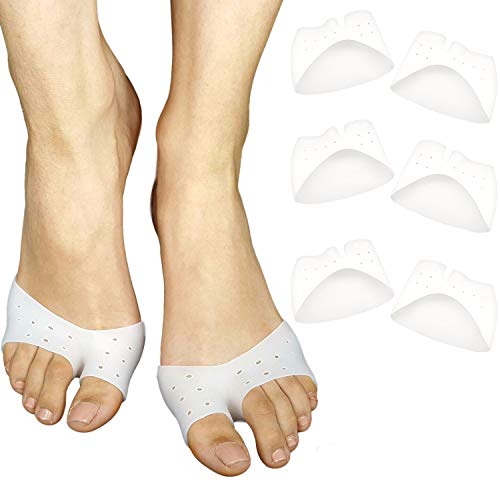 Buy Bunion Corrector Foot Sleeves Gel Forefoot Pads for Ball of Foot