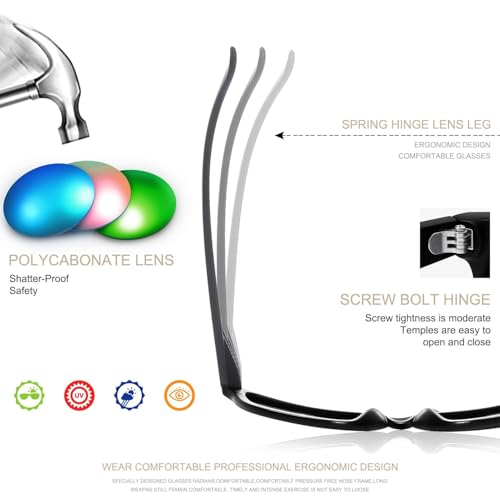 Men's and women's sunglasses, polarized glasses, vintage sunglasses, driving, fishing, sports, etc4