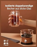 ZENS Klein Teekanne Losen Teezubereiter, One-Touch Magic Teapot, eichenholz – Ansicht 7