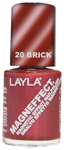 LAYLAMagneffect Nail Polish, Brick Orange, 1.9 Ounce