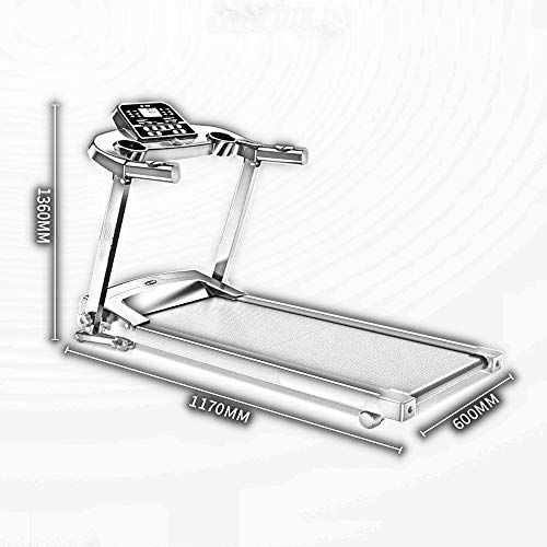 Image of Treadmill Walking Household Small Treadmill, Ultra Silent Folding Electric Walking Machine, Home Fitness Equipment