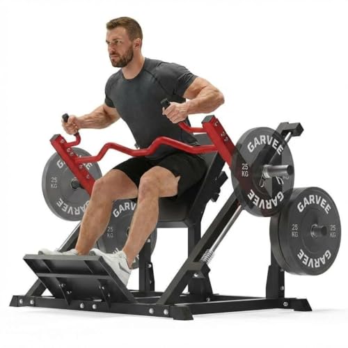 Linear Row Machine for Home Gym Plate Loaded