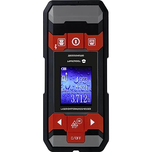 TOOLCRAFT Ortungsgerät inkl. Laser-Entfernungsmesser