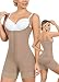 Produktbild LadySlim by NuvoFit Powernet Body Shaper Postoperation Schwangerschaft Haken & Augen Shapewear Cocoa M