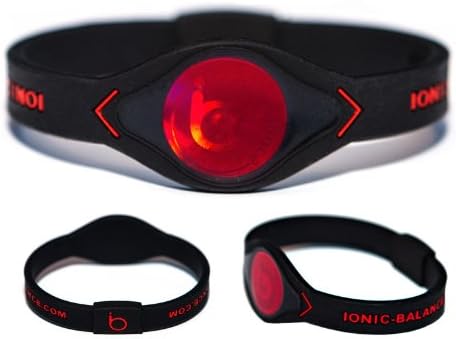 CERBERUS OFFICIAL - Ionic Balance Band - Black/Red - Latest Generation MK2 Technology (