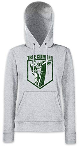 Tree Climber IV Femme Hoodie Sweat à Capuche d'Arboriculture et Sport Nature