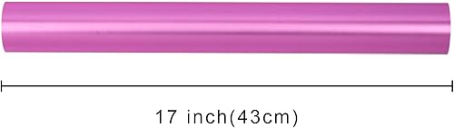 Miniatura 7 de Flyhill Papel de regalo metálico morado, mini rollo de 17 pulgadas x 32.8 pies (46.8 pies cuadrados), papel mate de color sólido para Navidad,