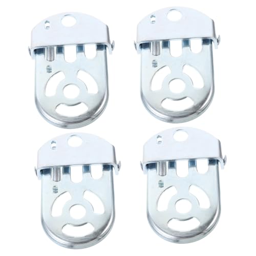 PLAFOPE 2pairs Foldable Bike Footrests for Comfortable Cycling Metal Rear Pegs for Mountain Easy Assembly Lightweight Design Safe Foot Support