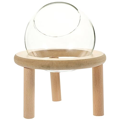ifundom Transparent Hamster Bathroom Pet Hamster Bathing Container Durable Hamster Toilet Compact Cage Accessory for Gerbils and Mice Fun and Functional Pet Supply