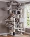 Hey-brother Cat Tree, Multi-Level Tower with 3 Condos, Hairbrush, MPJ035-MW