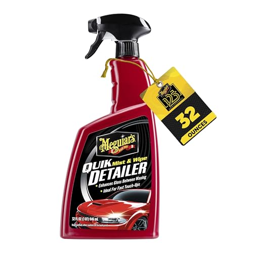 Meguiar's Quik Detailer, Mist & Wipe Car Detailing Spray, Clear...