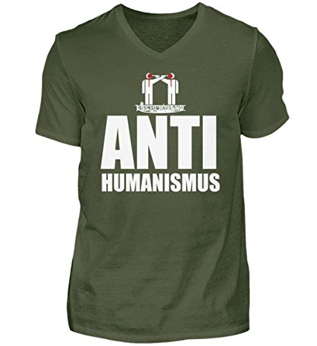 T-shirt anti-humanisme col en V pour vos sorties urbaines