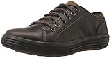 Skechers USA Men's Porter Ressen Oxford,8 2W US,Chocolate