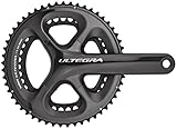 Shimano Ultegra FC-6800 Kurbelgarnitur 2-fach 53/39 Zähne grau Kurbelarmlänge 175 mm 2016 MTB