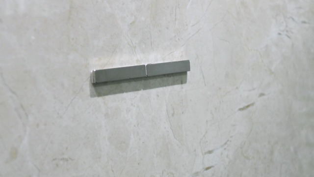 Image of MIKEDE Strong Neodymium Magnets Rectangular Magnetic Small Powerful Rare Earth Magnet for Crafts Refrigerator Office Classroom Kitchen 60x10x5 mm Silver 30 Pack