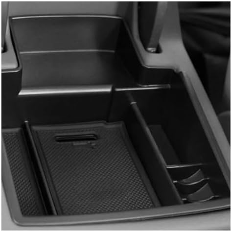 for Q5 for 8R 2010-2017 LHD Center Console Organizer Tray Phone Container Holder Accessories Armrest Storage Box image 5