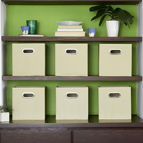 Caixa organizadora Household Essentials 82-1, 28 x 28 x 28 cm, pacote com 6