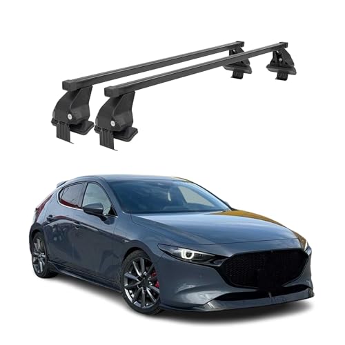 OMAC Roof Rack Cross Bars for Mazda 3 Hatchback