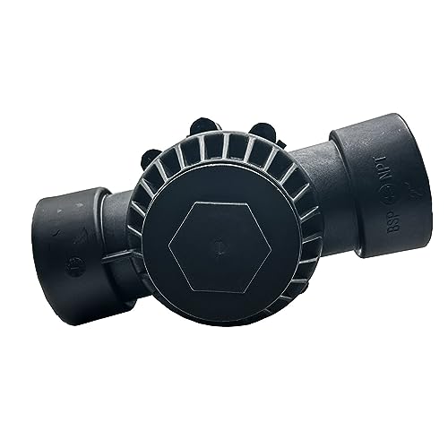 Électrovanne normalement fermée 110V 1.5 pouce en nylon pour irrigation - 6