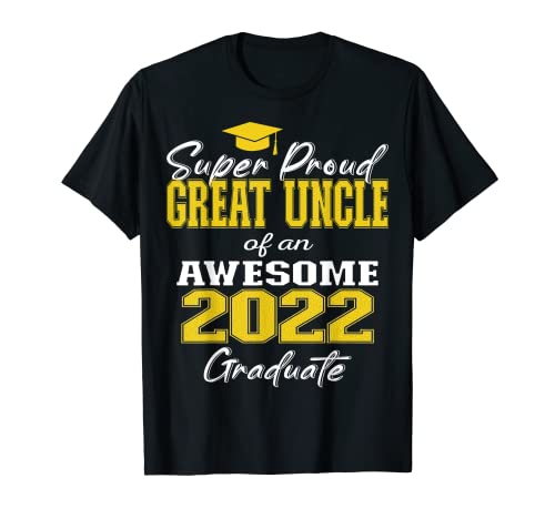 Orgulloso Gran Tío de 2022 Graduate Class 2022 Graduate Class Camiseta