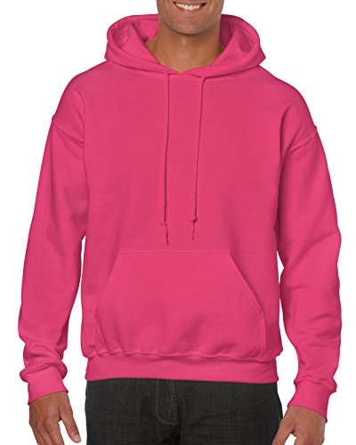 GILDAN Fleece 18500 GD Swtshrt Heliconia M at Amazon Men's