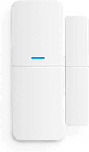 Sensor de puerta y ventanas, compatible con el sistema de alarma GRSICO para el hogar para negocios en el hogar, alerta antirrobo necesita HUB