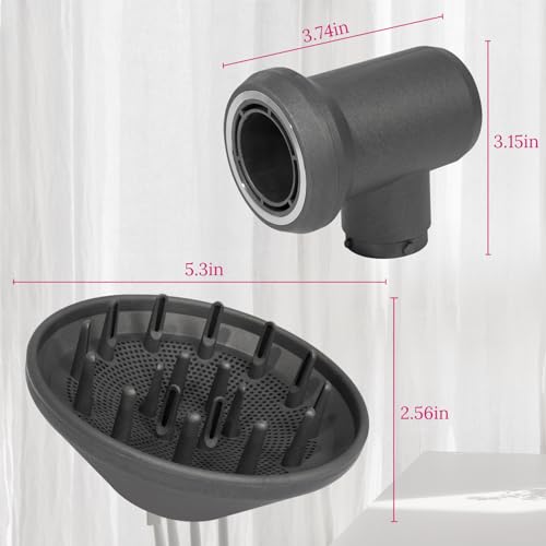 YTCHYYSK Difusor e Adaptador para Acessório de Difusor Dyson Airwrap Compatível com Modelador de Con