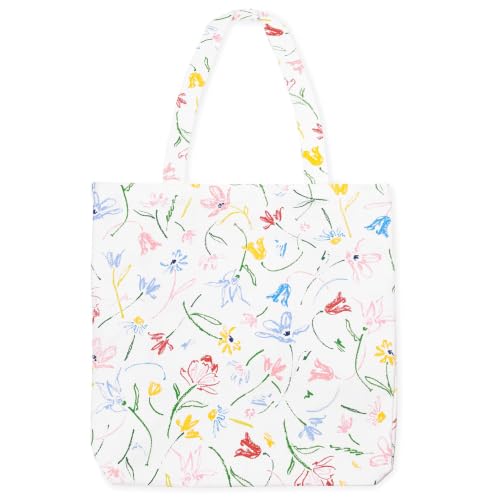 Image of kate spade new york Canvas Tote Bag, Joyful Garden