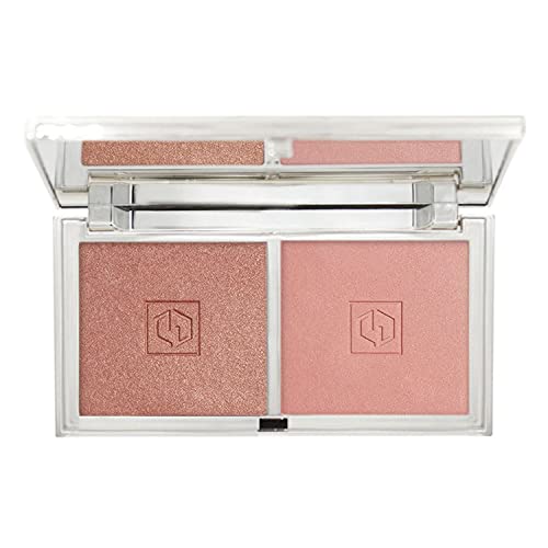 Jouer Blush Bouquet Duo 2 Shade Blush Palette High Pigment Powder Natural Flush Beauty Cosmetics Vitamin E Talc-Free Paraben, Gluten & Cruelty Free #TOP13