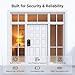 RUIKANG Power WiFi Smart Lock with Fingerprint, Keyless Entry Door Lock for Front Door, Built-in WiFi, Touchscreen Keypad Deadbolt, App Remote Control, Auto Lock, Easy Installation
