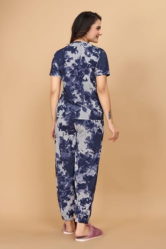 Image of Cotton Fashion Gallaria Couple Combo Pajama Set for Woman & Mens Combo Co-Order Set& Night Suit Set Combo|Nightwear| Tracking| Pajama Set Combo