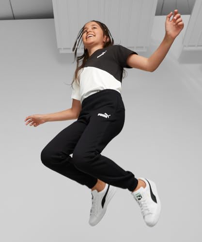 PUMA Mädchen Logo Leggings, Puma Black, 152
