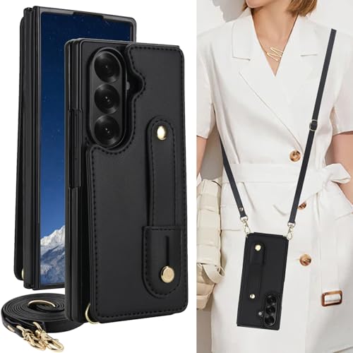 �yWenziLior�z Galaxy Z Fold7 �p �V�����_�[�P�[�X �΂߂��� ���[�����X�g�o���h �V�����_�[�X�g���b�v �M�����N�V�[ Z �t�H�[���h7 �X�}�z�P�[�X �K�p Galaxy ZFold7 SC-56F SCG34 SM-F966Z �g��