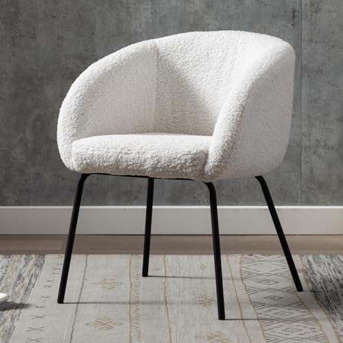 Silla de Comedor con Diseño Moderno con Patas de Metal, Sillon Le...