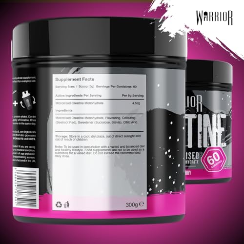 Warrior Essentials Creatine Powder 300g - Image 9