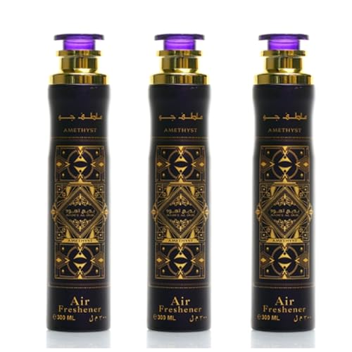 Arabian Oud Air Fresheners & Room Spray with Oud Scent (Pack of 3)
