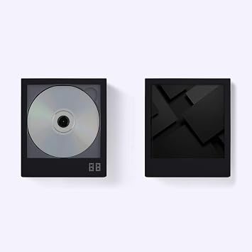 km5 Portable / Wall Mount Instant Disk Audio CP1 Bluetooth Lightweight Thin Wall Mount CD Player Player Black