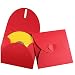 Produktbild Umschlag/CD-Tasche/DVD-Tasche, Herzdesign, 50 Stück, aus Papier, 300 g, Rot