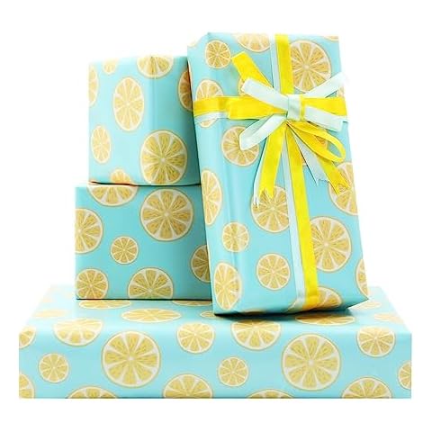 Papier cadeau citron Geluode Cover