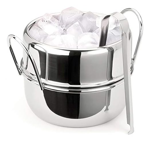 4. Balde de Gelo com Pinça – Forma Inox