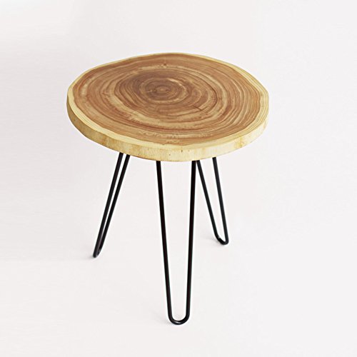 MSOBAIW 16 inch Hairpin Metal Coffee Table Legs Set of 4, DIY Furniture Pin Legs for Side Table, Nightstand, Chair ect, 3/8" Thick Heavy Duty Mid-Century Modern (16", Black) - Image 2